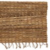 72" x 14" Water Hyacinth Dining Table Runner - Saro Lifestyle: Rattan Tablecloth Runner, Non-Woven Fabric, Spot Clean - 2 of 3