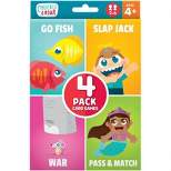 Chuckle & Roar Go Fish, Slap Jack, War and Pass & Match Classic Card Games