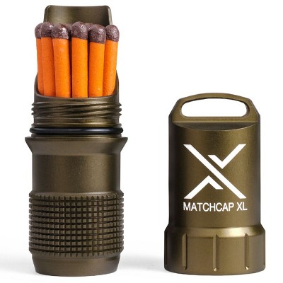 Exotac MATCHCAP XL Waterproof Match and Striker Case