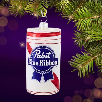 Cody Foster Blue Ribbon Beer Can Ornament