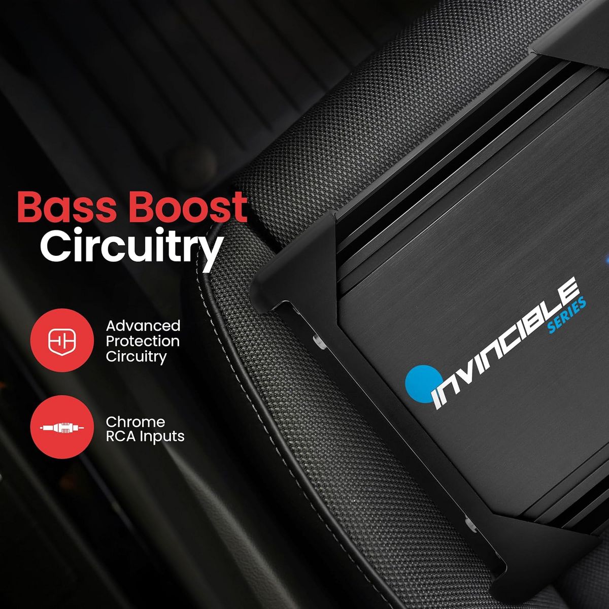 Pyle Invincible Series Mono-Block Mosfet Amplifier - INV500DBA.5 - thumbnail 5