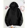 Plus Size Hoodie with Crew Neck Long Sleeve Pullover Sweat Shirts Batshit Crazy Slogan Sweatshirts for Plus Size Women - 2 of 4
