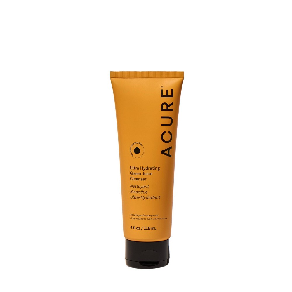 Acure Ultra Hydrating Green Juice Cleanser - Unscented - 4 fl oz
