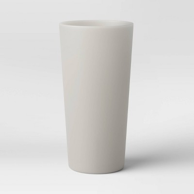 26oz Plastic Translucent Tumbler Gray - Room Essentials™