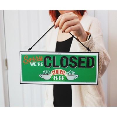 Friends Tv Show Inspired Central Perk Logo Wooden Hanging Home Décor Plaques & Signs, Wood Sign