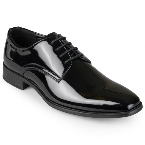 Wide black cheap dress shoes