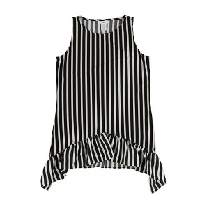 bar III Womens Stripe Tunic Blouse - 1 of 2