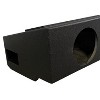 King Boxes AK-G36-28 8-In. Double-Speaker Black Sprayed Enclosure for Chevy® Silverado/GMC® Sierra 1500 Extended Cab 2007 through 2018 - 3 of 4