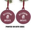 Bellarmine University Knights Logo Aluminum Holiday Christmas Tree Ornament - 2 of 4
