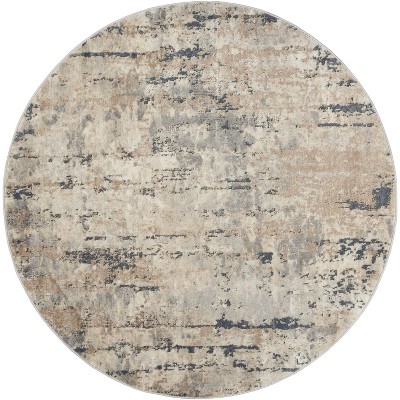 Nourison Concerto Modern & Contemporary Indoor Rug Beige Grey 4' X ...