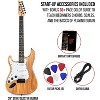 LyxPro 39" Stratocaster Left Hand Beginner Electric Guitar - 2 of 4