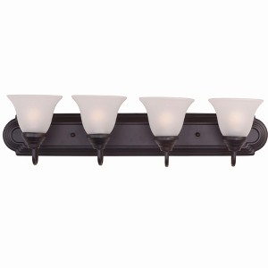 Maxim Lighting Essentials - 801x 4 - Light Vanity in  Oil Rubbed Bronze - 1 of 1