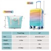 BEAFUP 20" Carry-on Luggage with Cup Holder – Set of 2 Lightweight Glossy Hardshell Suitcases with Spinner Wheels, TSA Lock - 3 of 4