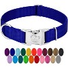 Country Brook Petz Premium Nylon Dog Collar with Metal Buckle for Small Medium Large Breeds - Vibrant 30+ Color Selection - 2 of 4