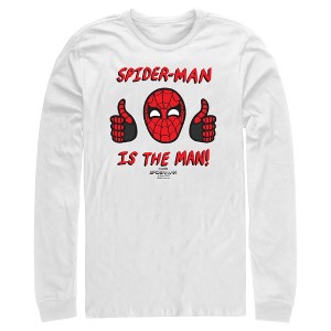 Men's Marvel Spider-Man: No Way Home The Man Long Sleeve Shirt - 1 of 4