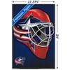 Trends International NHL Columbus Blue Jackets - Mask 16 Unframed Wall Poster Prints - 3 of 4