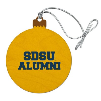 South Dakota State University Alumn Wood Christmas Tree Holiday Ornament