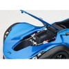BAC Mono Metallic Blue 1/18 Model Car by Autoart - 2 of 4