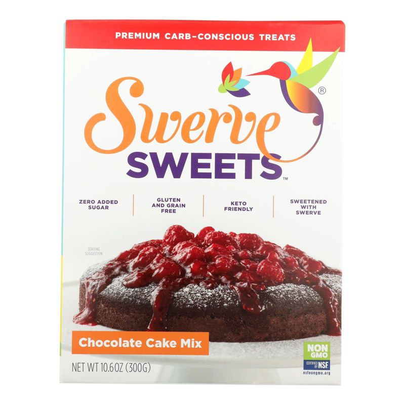 Swerve Sweets Chocolate Cake Mix - Case of 6/10.6 oz, 2 of 7