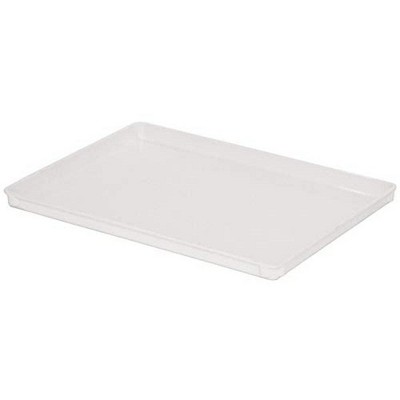 Quantum Storage Systems Tray, 20"W X 26"L X 1-1/2"H, White, Nsf, Made In The Usa