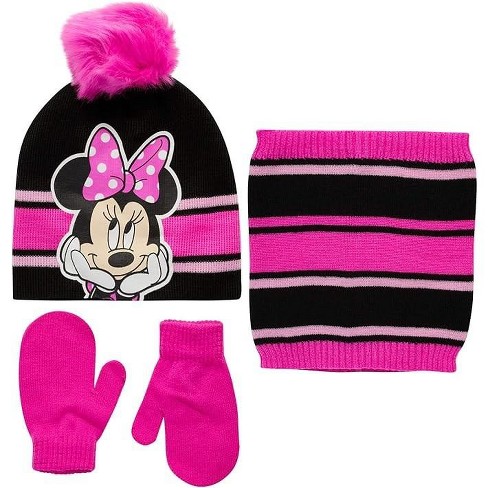 Minnie mouse store hat and mittens