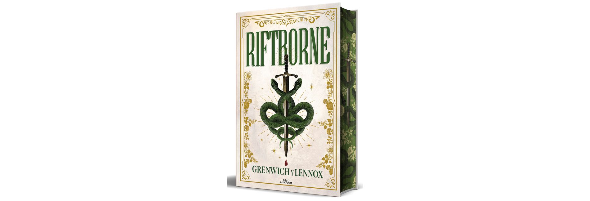Riftborne (Edicion Cantos Pintados) / Riftborne (Sprayed Edges Edition) - (Trilogía Esprithean) by  Parker Lennox & Bree Grenwich (Hardcover)