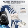 Waloo Braided Nylon Magnetic Loop Band For Apple Watch - 4 of 4