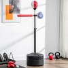 Soozier Free Standing Speed Bag, Adjustable Boxing Bag with Stand, Reflex Bar, Punching Pad and Suction Cup Base for Adults & Teenagers - 2 of 4