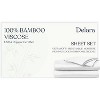 Delara 100% Organic Viscose Derived from Bamboo Sheet Sets, Soft & Cooling, Breathable & Moisture-Wicking, Deep Pocket Bedding Sheet Set - 2 of 4
