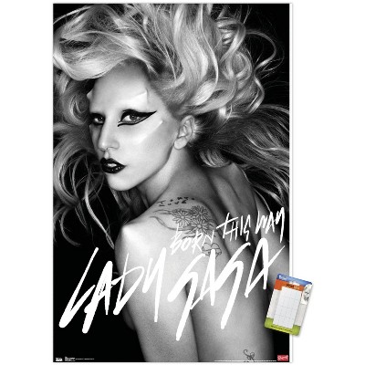 Trends International Lady Gaga - Born This Way Unframed Wall Poster Prints