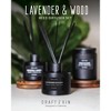 Craft & Kin Scented Oil Rattan Reed Diffuser Set - 3 of 4