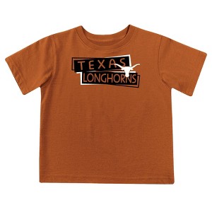 NCAA Texas Longhorns Toddler Boys' 2pk Short Sleeve and Long Sleeve T-Shirts - 1 of 4