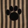 Bone Dry Embroidered Microfiber Pet Towel, Brown, Large - 2 of 4