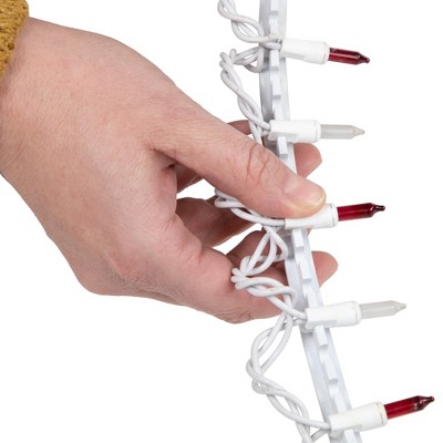 Adjustable White PVC Window Frame for Mini Christmas Lights