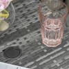 Maggift Patio Side Table, Rattan Portable Patio Small Side Table for Garden, Balcony, Courtyard, Poolside, Terrace, Gray, 21.25" * 21.25" * 21.75" - 2 of 4