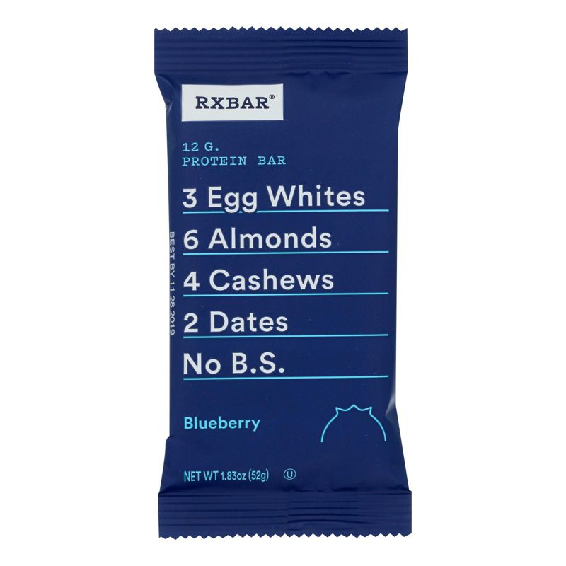 Rxbar Blueberry Protein Bar - 12 bars, 1.83 oz, 2 of 5