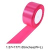 Unique Bargains Ribbons for Crafts Wide Satin Grosgrain for Wreaths & Crafts 866.14"x1.57" 1 Pc - 3 of 4