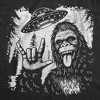 Mens Funny T Shirts Bigfoot UFO Sarcastic Sasquatch Graphic Novelty Alien Tee For Men - Crazy Dog Men's T Shirt For Astronauts - 2 of 4