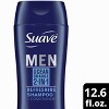 Suave Men 2 in 1 Shampoo and Conditioner, Ocean Charge Mens Shampoo and Conditioner, Infused with Panthenol All Day Fresh Scent 12.6 oz - 2 of 4