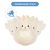 Tiger: Roly Poly - Bunny - Soft Silicone, ECO Bio-Plastic, Twinkling Sound, Soothing Sensory Toy, Ages 3 months+ - 3 of 4