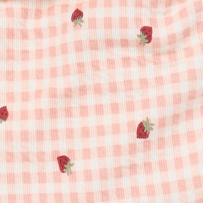strawberry gingham