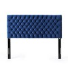 Upholstered Headboard Queen Size with Button-Tufted Diamond Stitching, Queen/Full Beds Headboard with Adjustable Height -Christopher Knight Home - 2 of 4