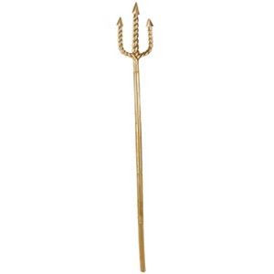 HalloweenCostumes.com    Golden Trident, Gold - 1 of 2