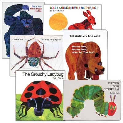 Eric Carle English Book Set  - Set of 6