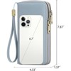 FATMOON Women’s Wallet - RFID Blocking Large Capacity Vegan Leather Clutch Wallet with Wristlet –Secure & Spacious for Daily Use,Travel - 3 of 4