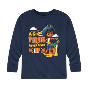 Boys' - Santiago of The Sea - A Good Pirate Long Sleeve Graphic T-Shirt - 1 of 4