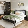 Christopher Knight Home Julina Modern Acacia Wood Upholstered Bed - 2 of 4