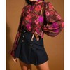 Women's PERFECT STUNNER WOVEN TOP - FLYING TOMATO - 2 of 4