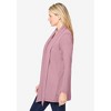 Woman Within Women's Plus Size 2-Fer Cardigan & Lace Tunic - 4 of 4