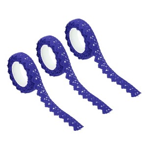 Unique Bargains Cotton Self-Adhesive Lace Ribbon for DIY Craft Scrapbooking - 1 of 3